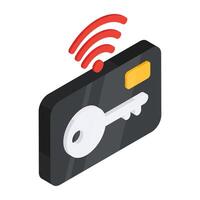 Perfect design icon of smart card vector