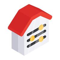 Perfect design icon of home equalizer vector