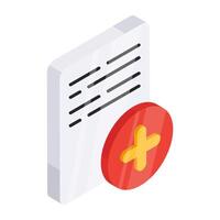Trendy design icon of add file vector