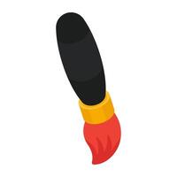 Modern design icon of art brush vector