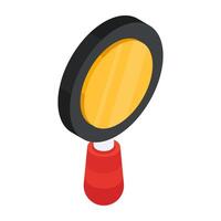 An icon design of search vector