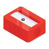 Modern design icon of sharpener vector