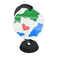 Perfect design icon of globe vector