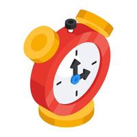 Modern design icon of alarm Clock vector