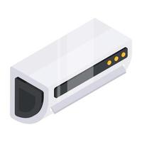 Perfect design icon of air conditioner vector