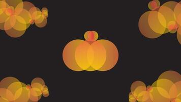 abstract hallowen dark yellow background. illustration vector
