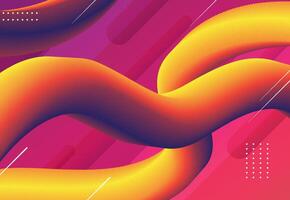 Abstract Background With Gradient Fluid vector