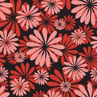 Seamless pattern elegant Chrysanthemums,japanese floral patern for wallpaper,printing and background vector
