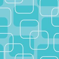 geometric seamless pattern cube on blue background vector