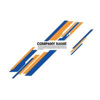 cargo van body background sticker design vector