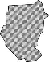hatch line drawing of sudan map. png