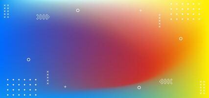 A colorful background with a lot of dots and squares vector