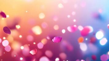 pastel color bokeh background minimal, video
