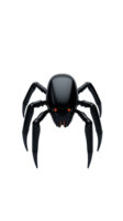 Robotic spider with futuristic design isolated on transparent background png