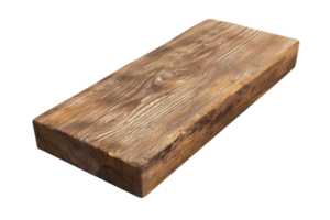 Close-up of a rustic wooden board with natural grain texture. Ideal for backgrounds, carpentry, and DIY projects. High-resolution stock photo. png