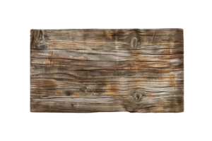 Rustic wooden plank texture with natural grain pattern, ideal for backgrounds, design projects, and presentations, showcasing aged wood. png