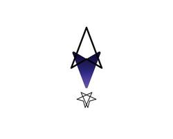 Icon cursor star vector
