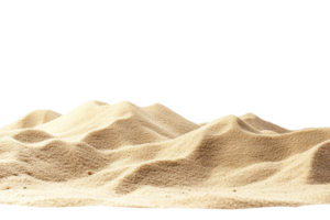 Close-up of golden sand dunes creating smooth waves and texture, perfect for backgrounds in travel or nature-related projects. png