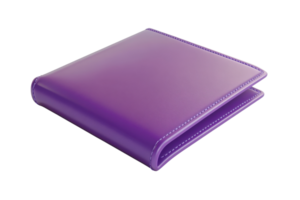 A sleek, purple binder with a modern design. Perfect for organizing documents, schoolwork, and office supplies. Durable and stylish. png