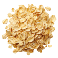Oat flakes isolate on transparency background png