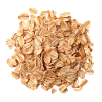 Oat flakes isolate on transparency background png