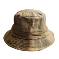 Bucket Hat front view full length isolate on transparency background png