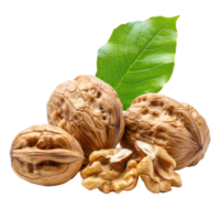 Walnuts isolate on transparency background png