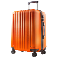 Rolling Luggage isolate on transparency background png