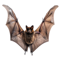 Bat full body isolate on transparency background png