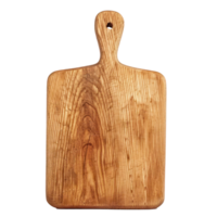 Cutting board side view full body isolate on transparency background png