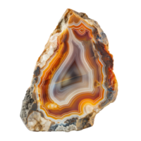 Beautiful Agate side view isolate on transparency background png