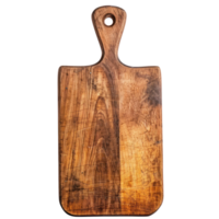 Cutting board front view full body isolate on transparency background png