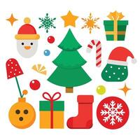 Holiday Icons and Symbols Set vector