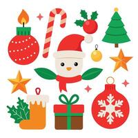 Essential Christmas Icon Set vector