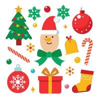 Festive Holiday Design Kit vector