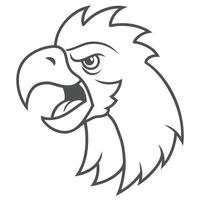 Iconic Rooster Head Logos vector