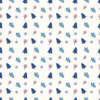Christmas seamless pattern design vector