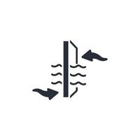 Air filter icon. .Editable stroke.linear style sign for use web design,logo.Symbol illustration. vector