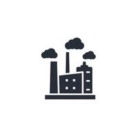 Industry icon. .Editable stroke.linear style sign for use web design,logo.Symbol illustration. vector