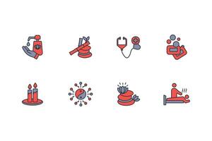 beauty and spa icon set..Editable stroke.linear style sign for use web design,logo.Symbol illustration. vector