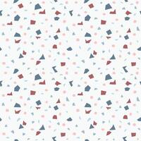 Terazzo texture seamless pattern background vector