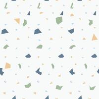 Colorfull Terazzo texture seamless pattern background vector
