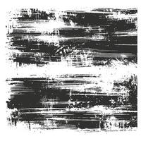 Rough Grunge Texture with Dark Ink Stains vector