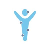 symptoms concept line icon. Simple element illustration. symptoms concept outline symbol design. vector