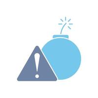 risk concept line icon. Simple element illustration. risk concept outline symbol design. vector