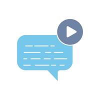 subtitles concept line icon. Simple element illustration. subtitles concept outline symbol design. vector
