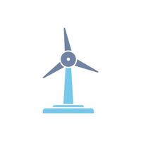 wind power concept line icon. Simple element illustration. wind power concept outline symbol design. vector
