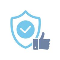 safety concept line icon. Simple element illustration. safety concept outline symbol design. vector