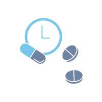 dose concept line icon. Simple element illustration. dose concept outline symbol design. vector