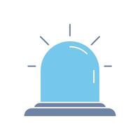 alert concept line icon. Simple element illustration. alert concept outline symbol design. vector